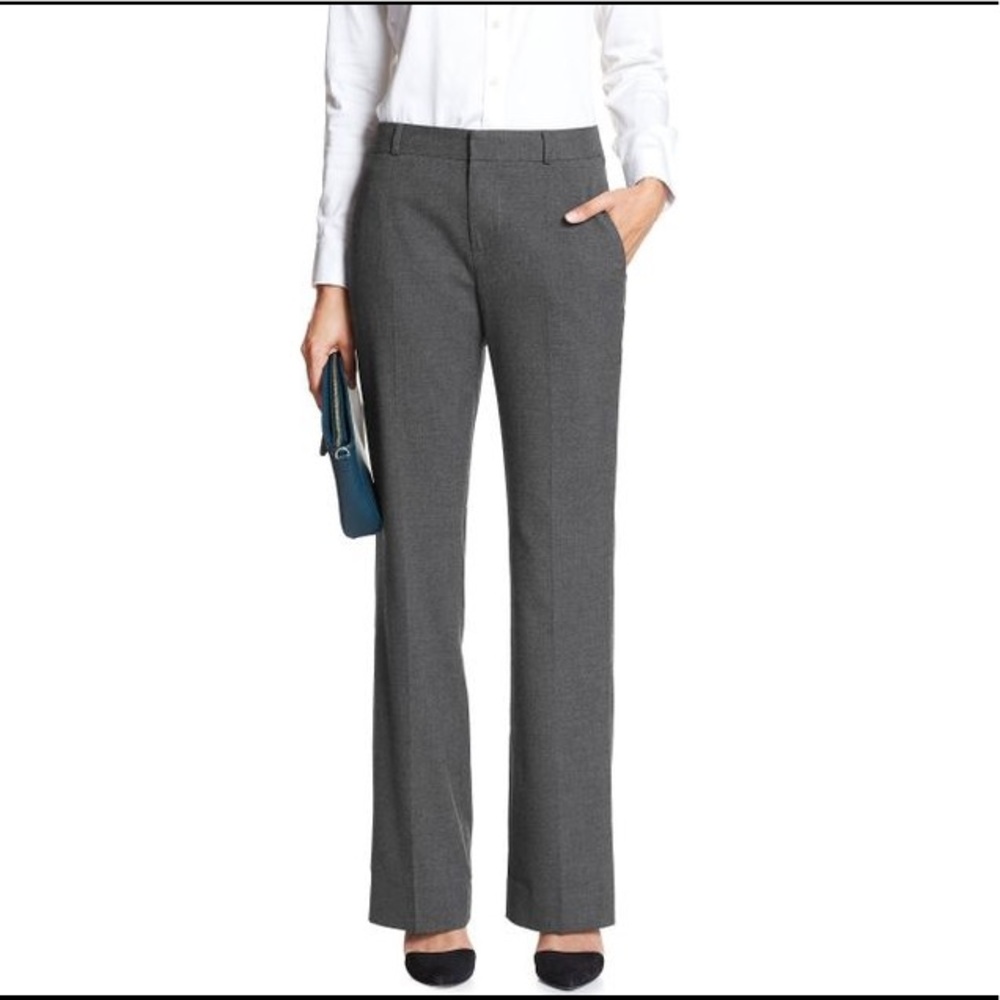 NWT Banana Republic Logan Trouser-Fit Washable 8